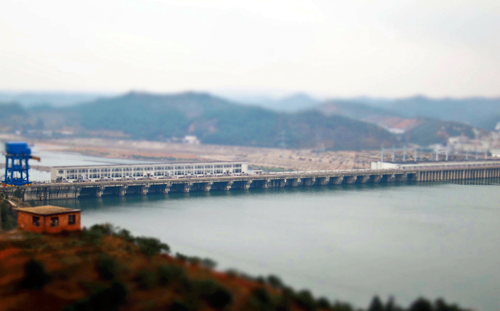 Wan'an Dam in Southwest China. (Chen Zhao)