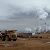 Tar sands scene