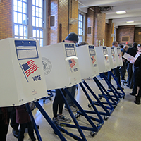 voting booths