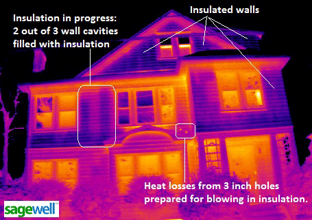 I used this thermal camera to identify heat loss in my home